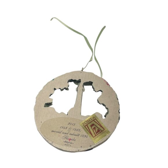 Hestia Ornament Cape Canaveral Lighthouse With Historic Brevard Design - Picture 2 of 3